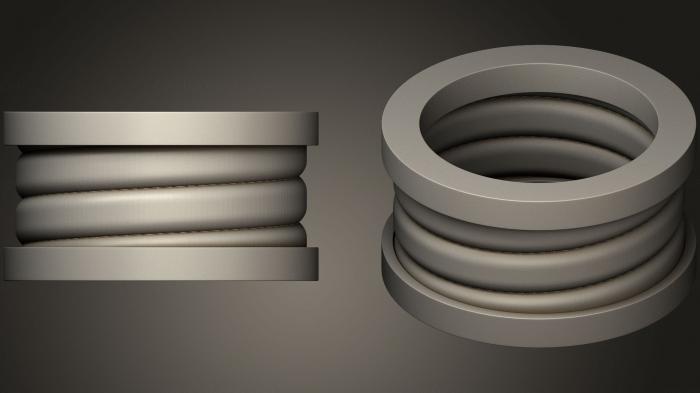 Jewelry rings (JVLRP_0639) 3D model for CNC machine